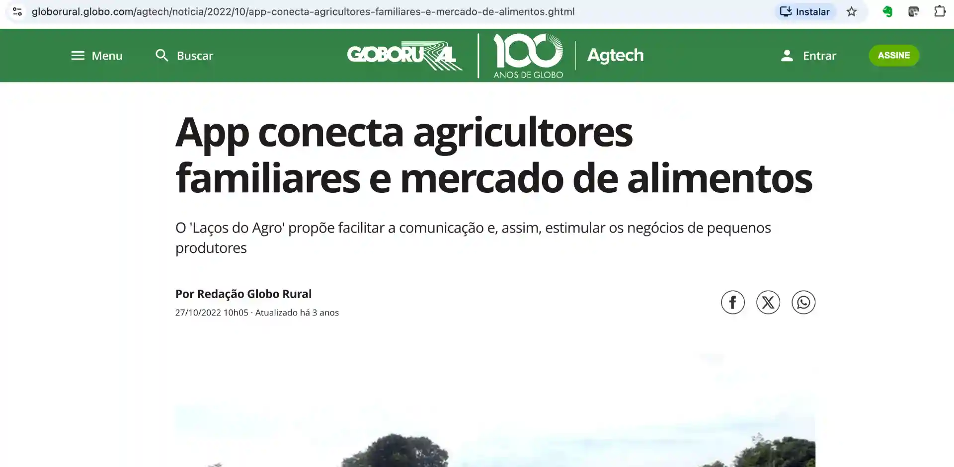 Destaque na Mídia Nacional - 1